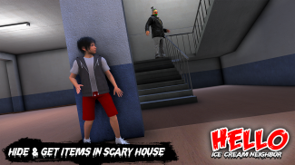 Hello Ice Scream Neighbor - Grandpa Horror Games screenshot 2