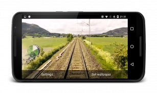 Railroad Video Live Wallpaper screenshot 4