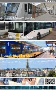 Brussels Metro Bus Tour Map Offline メトロ・オフライン路線図 screenshot 4