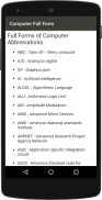 Computer Full Form : A to Z screenshot 1