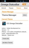 ICS Omega StatusBar Theme screenshot 5