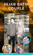 Hijab Batik Couple Photo Frames screenshot 2