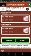 ASW AGE CALCULATOR screenshot 2