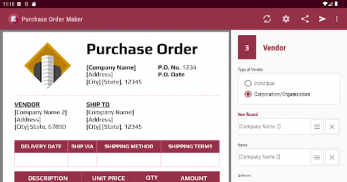 Purchase Order Maker screenshot 13