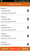 call blocker - blacklist screenshot 3