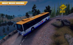 Offroad Bus Hill Driving Sim: Perlumbaan Bas screenshot 2