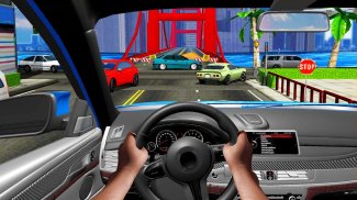 Simulateur de voiture de police - Police Car Sim screenshot 3