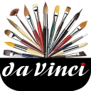 da Vinci Künstlerpinsel Icon