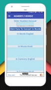 Number To Word Converter (Indian Rupees & Numbers) screenshot 0