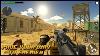 Gun Game Simulator : Free Fire Gunner Simulation screenshot 2