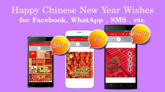 Happy Chinese New Year Wishes Messages 2018 screenshot 5