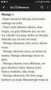 Swahili Bible screenshot 1