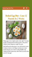 Boiled Egg Diet Plan screenshot 0