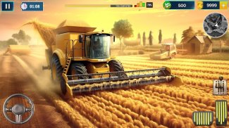 Farming Game: Tractor Driving screenshot 4