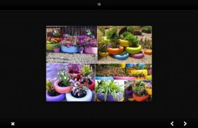 creative flower pots from used goods screenshot 4