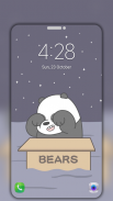 Cute Bear Cartoon Wallpaper HD screenshot 0