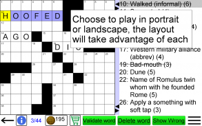 Crossword screenshot 22