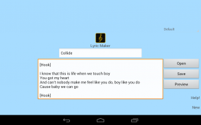 Lyric Maker screenshot 0