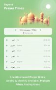 Islamic Calendar - Quran, Qibla, Prayer times, Dua screenshot 1