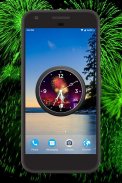 Firework Clock Live Wallpaper screenshot 3