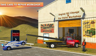 Gas Station & Car Service Mechanic Tow Truck Games screenshot 18