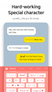 Deco Keyboard - emoji, fonts screenshot 1