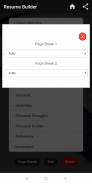 Resume builder Free CV maker templates formats app screenshot 20