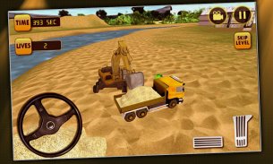 挖掘机模拟器河砂 screenshot 2