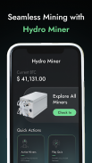 Hydro Miner- Rent Online Miner screenshot 0