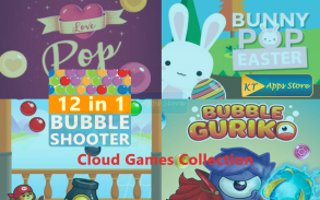 Bubble Shooter 12 in 1 Free online Game App screenshot 1