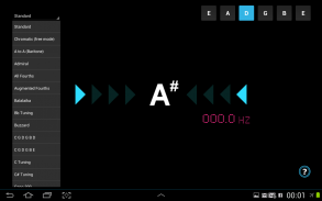 TunaDroid - Guitar Tuner screenshot 1