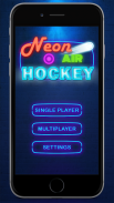 Air Hockey Neon Perfect Light screenshot 9