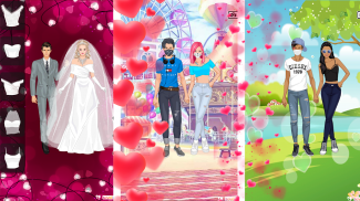 Couples Dress Up jeux screenshot 5