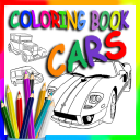 Coloring Book - Cars Icon