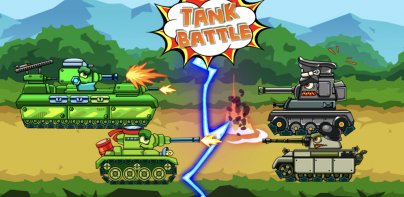 Tank battle: Tanks War 2D