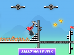 Hammer Climb Stick man Games screenshot 3