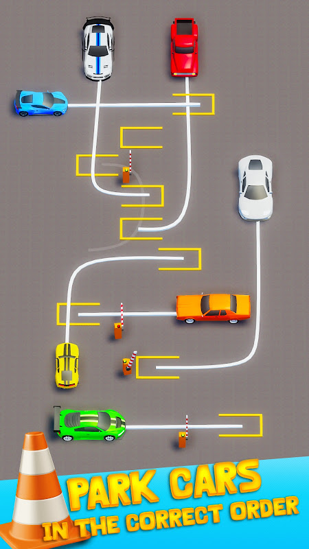 Car Parking Order Puzzle Game mobile android iOS apk download for