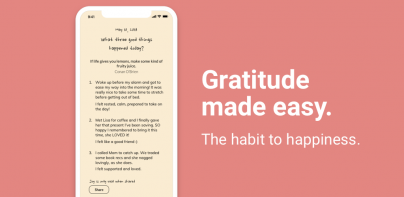 Three Good Things - Gratitude