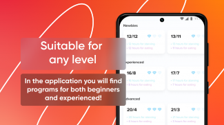 Fastingtracker - app for intermittent fasting screenshot 0