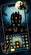 Halloween Ghost Keyboard Theme screenshot 0