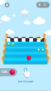 Bounce 3D : Stairs Jumping Red Ball screenshot 0