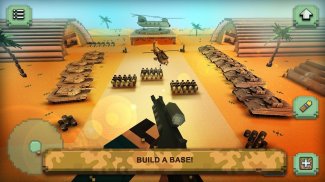 Call of Craft: Blocky Tanks Battlefield screenshot 0