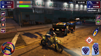 Politie auto parkeren spel 3d screenshot 0