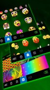 Green Neon Weed Theme screenshot 2