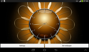 Flower Wall Clock screenshot 4