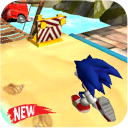 Blue Hedgehog Run : Dash Adventure Icon