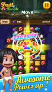 Fruit Jungle - Puzzle Match 3 Legend screenshot 1