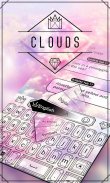 Clouds  Keyboard Theme & Emoji screenshot 3