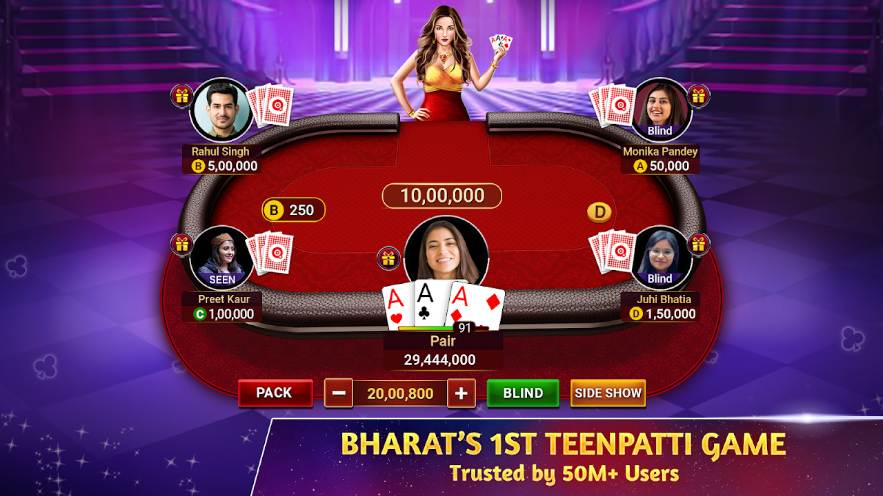 Teen Patti by Octro - Indian Poker Card Game - Загрузить APK для Android |  Aptoide