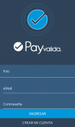 Payvalida APP Móvil screenshot 0